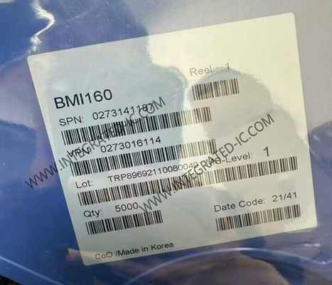 مستشعر BMI160 IC وحدات قياس القصور الذاتي LGA14 ضوضاء منخفضة 16 بت IMUs