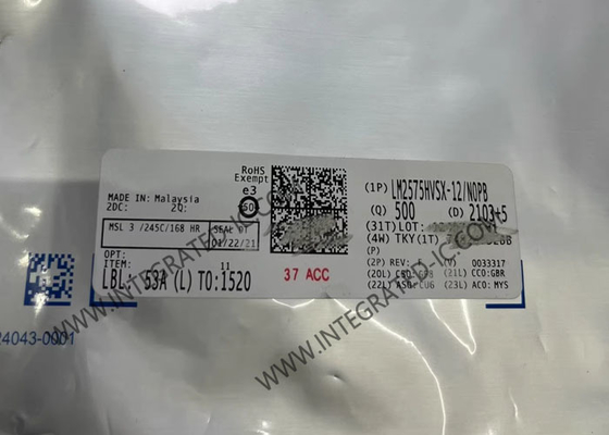 LM2575HVSX-12 رقاقة الدوائر المتكاملة المفتاح البسيط 1A لتنظيم التوتر