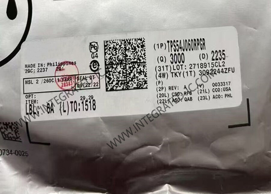 شريحة الدائرة المتكاملة TPS54J060RPGR محول تنحى متزامن 2.2 ميجاهرتز VQFN14