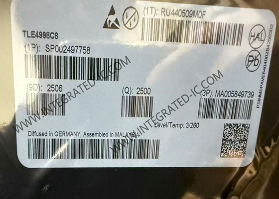 TLE4998C8 أجهزة الاستشعار IC XENSIV TM قابل للبرمجة أجهزة الاستشعار خطية هول TDSO-8 حزمة