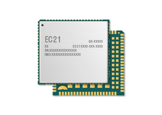 EC21AUXGR-128-SGNS وحدة الاتصالات اللاسلكية LTE فئة 1 وحدات في عامل شكل LCC