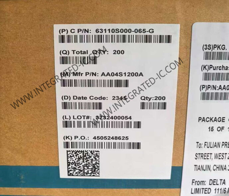 شريحة الدائرة المتكاملة AA04S1200A وحدة طاقة تيار متردد/تيار مستمر ذات خرج واحد 4 واط