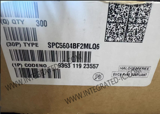 SPC5604BF2MLQ6 وحدة التحكم الدقيقة MCU 32 بت وحدة التحكم الدقيقة IC 64MHz وحدة التحكم الدقيقة المدمجة LQFP144