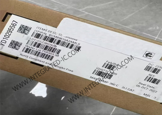 BCM89810A2AMLG Single Port Ethernet RGMII Transceiver IC MLP48 شريحة إيثيرنت