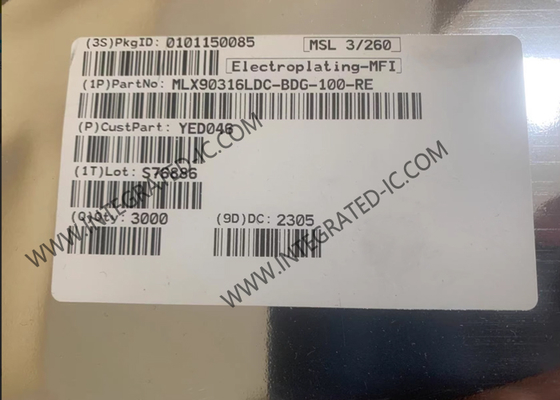 MLX90316LDC-BDG-100-RE مستشعر IC ثلاثي المحاور مستشعر موضع دوار رئيسي IC SOIC8
