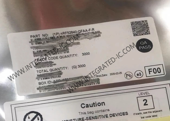 NRF52840-QFAA-F-R BT IC BT 5.3 SoC IEEE 802.15.4-2006 جهاز إرسال واستقبال 2.4 جيجاهرتز