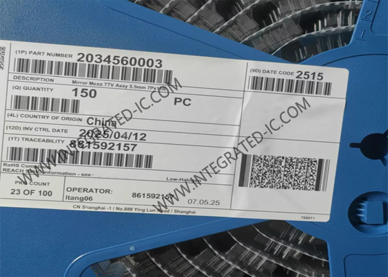 2034560003 الاتصالات الجهاز إلى الجهاز 699POS المرآة Mezz Hermaphroditic Connector