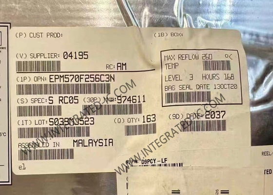 EPM570F256C3N المجال قابل للبرمجة بوابة التسلسل MAX II معقدة قابلة للبرمجة الأجهزة المنطقية