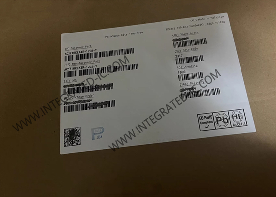 ACS710KLATR-12CB-T Sensor IC 120kHz مستشعر التيار مع الكشف المتكامل عن التيار الزائد