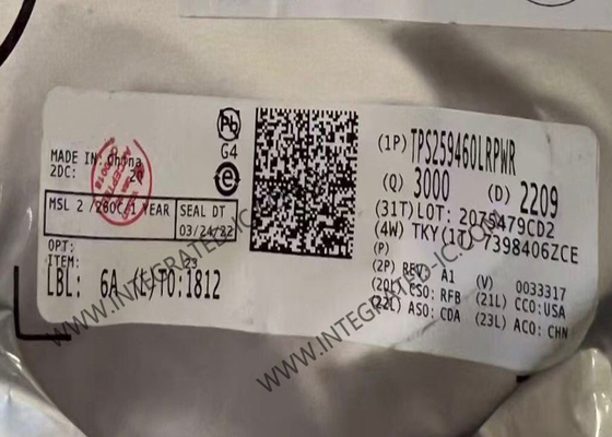 TPS259460LRPWR رقاقة الدائرة المتكاملة eFuse IC التبديل الالكتروني التبديل الحار 5.5A