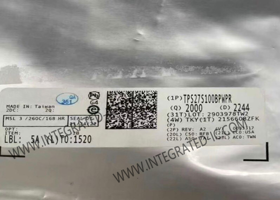 TPS27S100BPWPR رقاقة الدوائر المتكاملة 40 فولت مفتاح الجانب العالي HTSSOP14 مفاتيح الطاقة