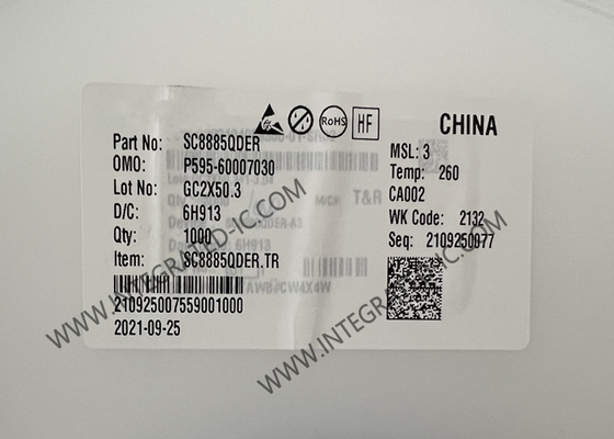 شريحة الدائرة المتكاملة SC8885QDER وحدة تحكم شاحن متزامن ثنائي الاتجاه لرفع وخفض الجهد