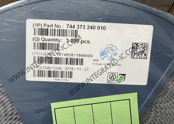 744373240010 الدوائر المتكاملة رقاقة محمية صناعية 100nH SMT محفز الطاقة
