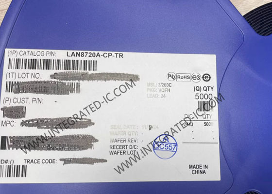 LAN8720A-CP-TR Ethernet IC RMII 10/100 Ethernet Transceiver مع دعم HP Auto-MDIX