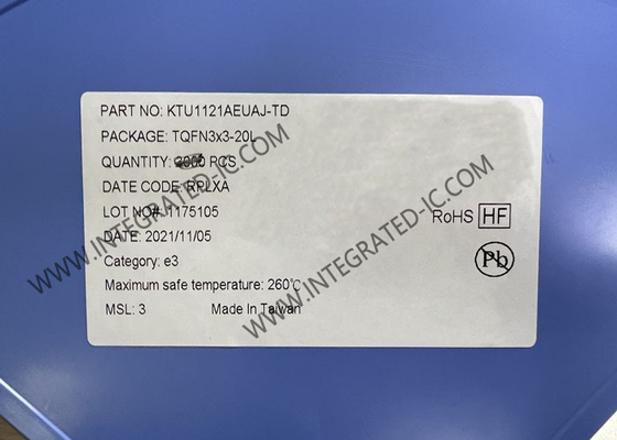 شريحة الدائرة المتكاملة KTU1121AEUAJ-TD، واقي منفذ USB من النوع C لأطراف CC و SBU