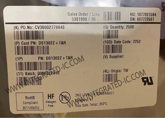 رقاقة الدائرة المتكاملة DS1302Z، رقاقة توقيت الشحن بالتنقيط، رقائق RTC ذات عنوان تسلسلي 31B