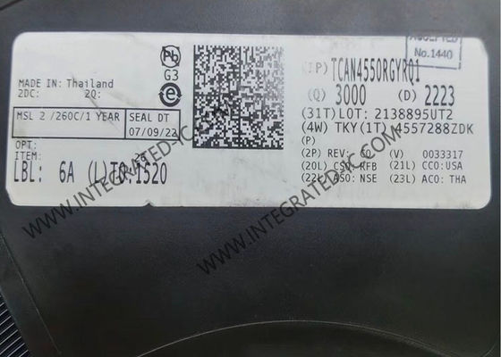 رقاقة الدوائر المتكاملة TCAN4550RGYRQ1 ناقل CAN المتكامل للسيارات