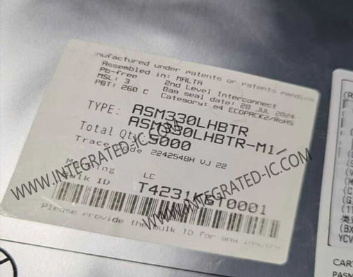 أجهزة الاستشعار IC ASM330LHBTR وحدة قياس جدرانية ذات دقة عالية للسيارات ذات 6 محاور