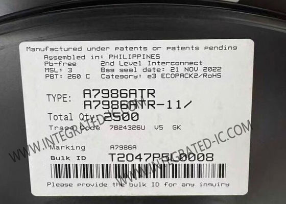 شريحة الدائرة المتكاملة A7986ATR منظم تبديل تنحى 3 أمبير HSOP8 منظم باك