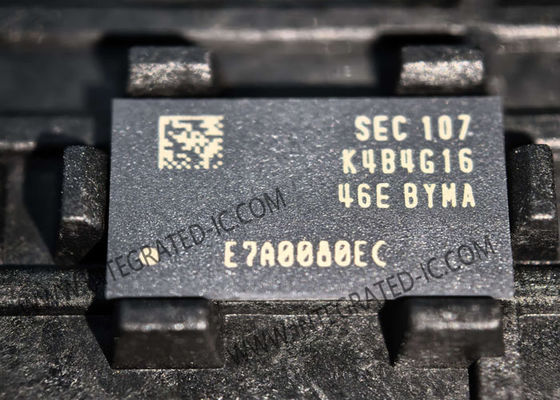 شريحة ذاكرة K4B4G1646E-BYMA IC بسعة 4 جيجابايت بسرعة 1866 ميجابت في الثانية من نوع E-die DDR3L SDRAM، هيكل FBGA-96