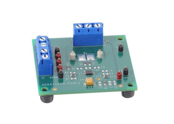 حلول AD8411ARM-EVALZ المدمجة لوحة تقييم مضخم استشعار التيار AD8411A