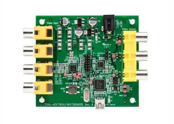 EVAL-ADV7280AEBZ حلول مدمجة ADV7280A فك ترميز الفيديو لوحة تقييم الفيديو