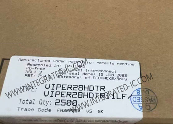 VIPER28HDTR رقاقة الدوائر المتكاملة محول الجهد العالي مع 800 فولت الخروج 20W الطاقة و 115kHz تردد التبديل