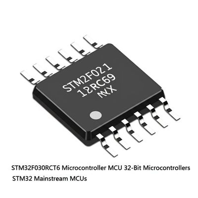 وحدة تحكم دقيقة STM32F030RCT6 مع ذاكرة فلاش 256 كيلو بايت وتردد ساعة 48 ميجاهرتز و 51 منفذ إدخال/إخراج