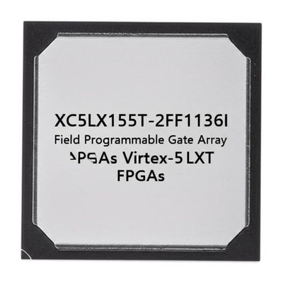 XC5VLX155T-2FF1136I FBGA1136 Virtex-5 LXT FPGA مجموعة بوابة قابلة للبرمجة عالية الأداء