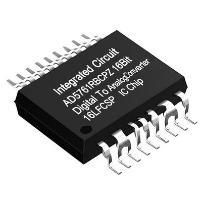 محول رقمي إلى تشبيه 16 بت AD5761RBCPZ مع إشارة 2.5 فولت منخفضة الانجراف في حزمة 16-WFQFN