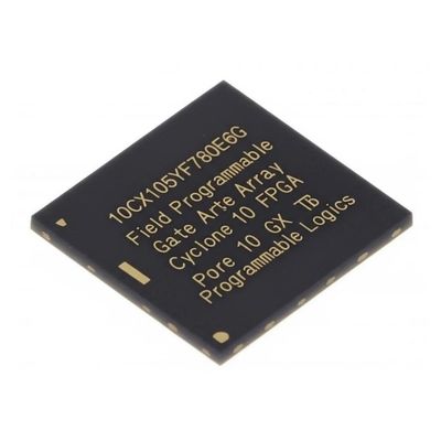 10CX105YF780E6G المجال قابل للبرمجة بوابة التسلسل الإعصار 10 GX FPGA المنطق قابل للبرمجة