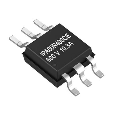 IPA60R400CE N-Channel Power MOSFET Transistor 600 V 10.3A رقاقة الدائرة المتكاملة لمراحل PFC و PWM