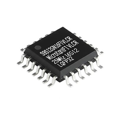 S9S12GN16F1VLCR 16-Bit HCS12 microcontroller MCU مع سرعة 25MHz وذاكرة برنامج 16 كيلوبايت في حزمة LQFP32