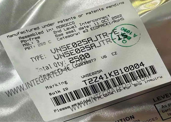 شريحة دائرة متكاملة VN5E025AJTR، مشغل عالي الجانب بتيار خرج 3 أمبير، تيار إمداد تشغيل 1.5 مللي أمبير، وجهد إمداد تشغيل 13 فولت