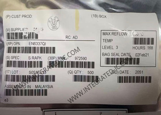 EN6337QI شريحة الدائرة المتكاملة PowerSoC مع 3A التيار الخروج 95% الكفاءة و 2MHz تردد التبديل