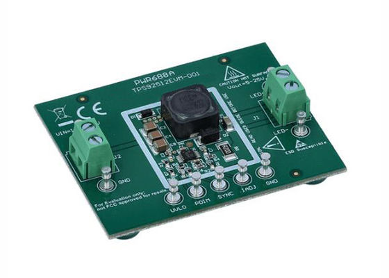 لوحة تقييم برنامج تشغيل LED Buck عالي التيار من Embedded Solutions TPS92512EVM-001