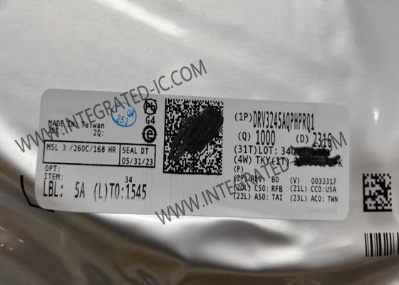 DRV3245AQPHPRQ1 3 مراحل 1 أمبير تيار الخرج 4.5 فولت إلى 45 فولت دائرة متكاملة لسائق البوابة للسيارات HTQFP48