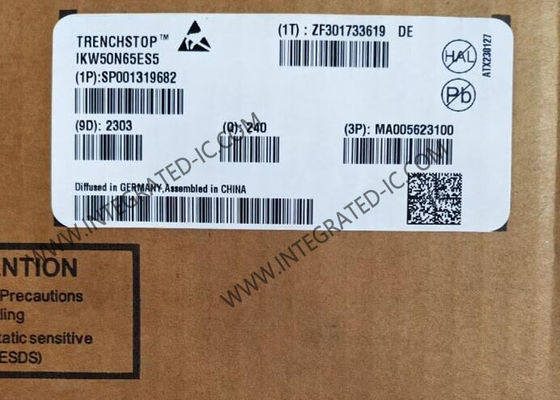 شريحة الدائرة المتكاملة IKW50N65ES5 مع تقنية TrenchStop™ 5 وترانزستورات IGBT ذات التبديل اللين من مورد يتمتع بخبرة 15 عامًا