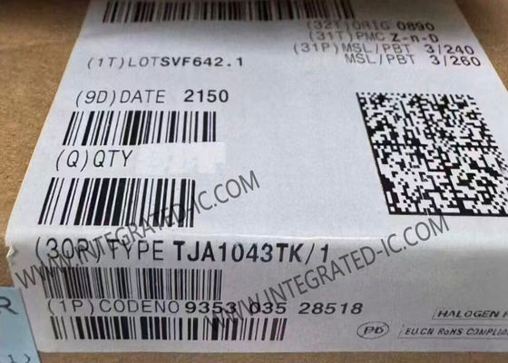 شريحة الدائرة المتكاملة TJA1043TK، جهاز إرسال واستقبال CAN عالي السرعة 5 ميجابت في الثانية مع حزمة HVSON14 والامتثال لمعيار ISO 11898-2:2003