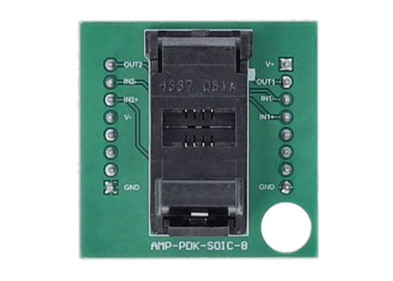 AMP-PDK-SOIC-8 حلول مضمنة قنوات مزدوجة مجلس تقييم مكبر الأغراض العامة