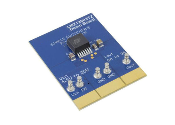 لوحة عرض وحدة الطاقة المدمجة LMZ12003DEMO، لوحة عرض LMZ12003