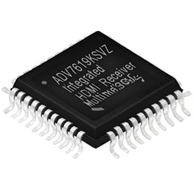 شريحة الدائرة المتكاملة لمستقبل HDMI ADV7619KSVZ، 3 جيجاهرتز، قناتان، واجهة وسائط متعددة عالية الدقة HDMI 1.4a