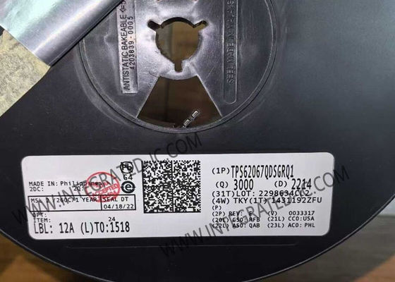 شريحة الدوائر المتكاملة TPS62067QDSGRQ1 3MHz 2A محول خطوة أسفل للسيارات