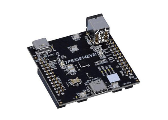 وحدة تقييم متحكم منفذ DFP من النوع C من USB من حلول TPS25814EVM المدمجة