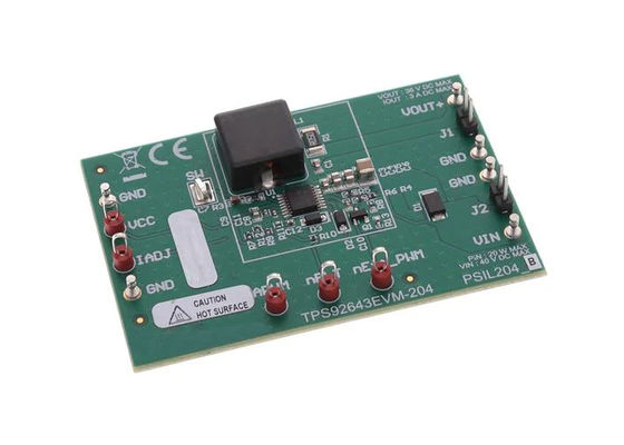 لوحة تقييم مشغل LED القابل للتعتيم TPS92643EVM-204 Embedded Solutions بجهد 3A10V إلى 36V