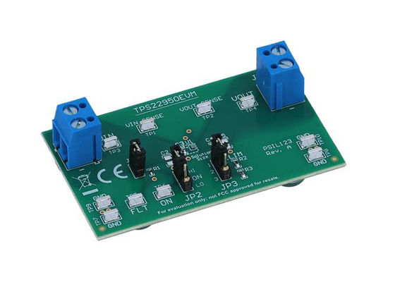 وحدة تقييم مفتاح الحمل لحلول TPS22950EVM المدمجة لموزع الطاقة