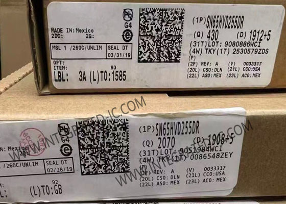 SN65HVD255DR شريحة دائرة متكاملة، جهاز إرسال واستقبال CAN عالي السرعة 1 ميجابت في الثانية، متوافق مع ISO1189-2 وحماية من التفريغ الكهروستاتيكي 12 كيلو فولت