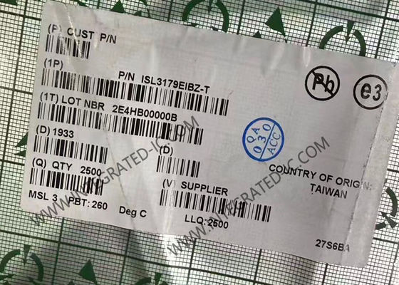 شريحة الدوائر المتكاملة ISL3179EIBZ 40Mbps 3.3V RS-485/RS-422 جهاز استقبال مع 1/5 وحدة حمولة للاتصالات عالية السرعة