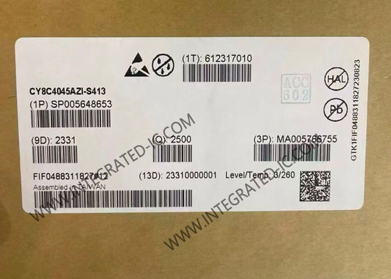 CY8C4045AZI-S413 متحكم دقيق MCU TQFP48 أحادي النواة 48 ميجاهرتز 32 بت MCU مدمج
