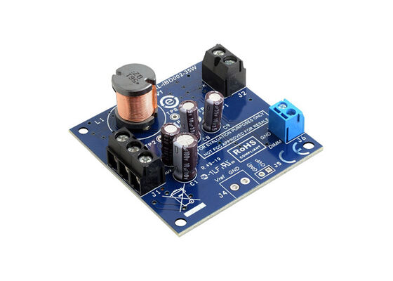 EVAL-IBD002-35W الحلول المدمجة المخرجات غير المعزولة لوحة تقييم سائق LED القابلة للتخفيف